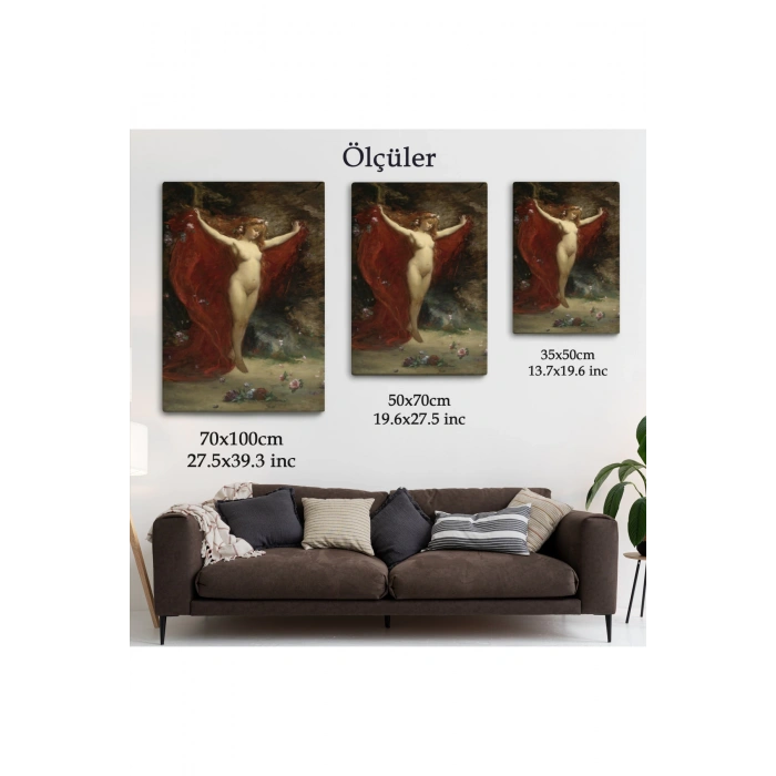 Carolus Duran Vizyon Dekoratif Duvar Tablosu-6314
