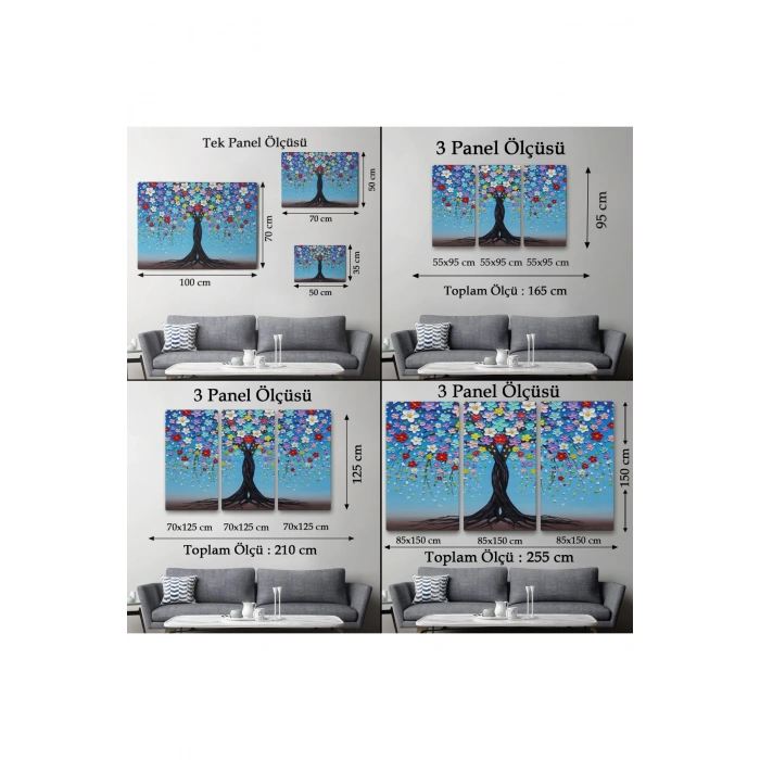 Çiçeklerin Senfonisi Tablosu -6567