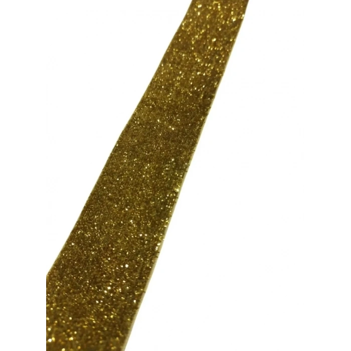 Defnada Kadife Kurdele 2cm Altın renk 1 metre