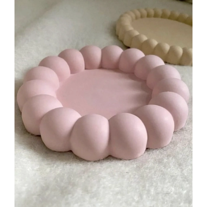 Dekoratif Bubble Kupa Bardak Mug Altlığı