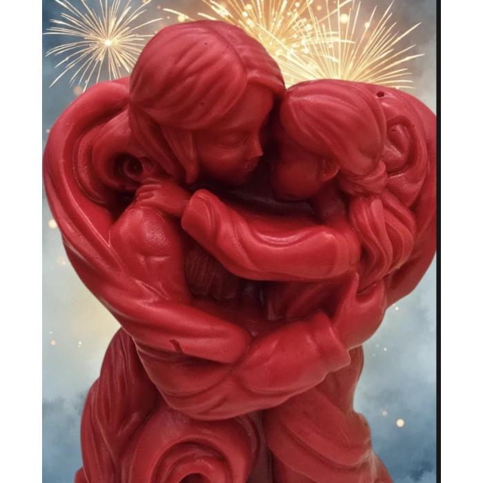 Dekoratif Kalıp Mum Büyük Boy