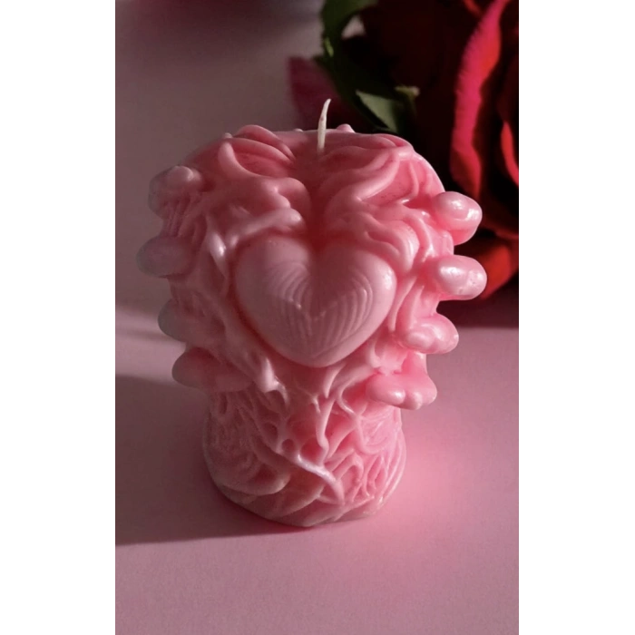 Dekoratif Kalıp Mum Büyük Boy