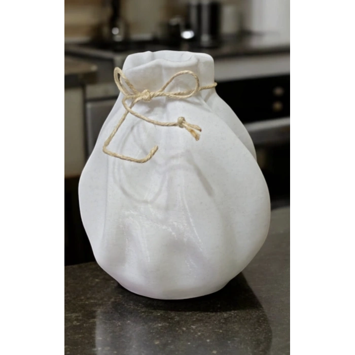 Dekoratif Poşet Vazo 3D