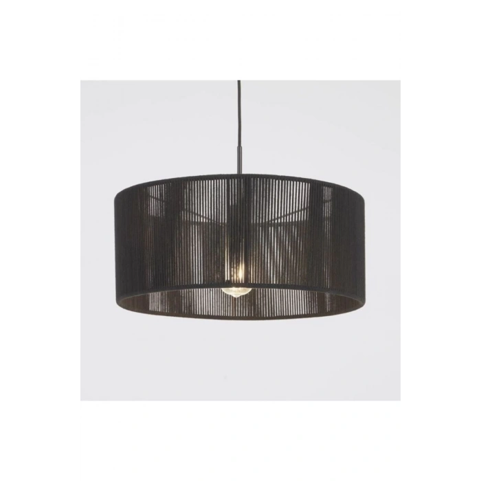 Dekoratif Sarkıt Avize Lambader Başlığı Siyah