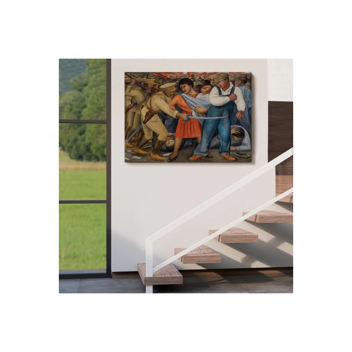 Diego Riveranın İsyan Tablosu-6587