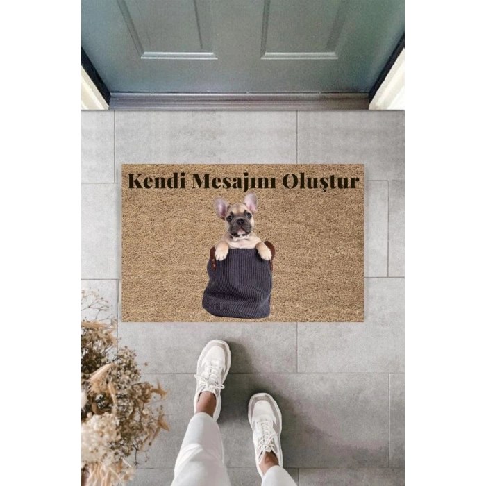 Dijital Baskı Kişiye Özel İç Kapı Dekorasyon Paspas  PS11216