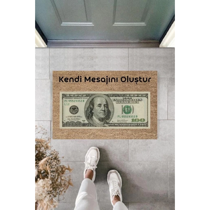 Dijital Baskı Kişiye Özel İç Kapı Dekorasyon Paspas  PS11231