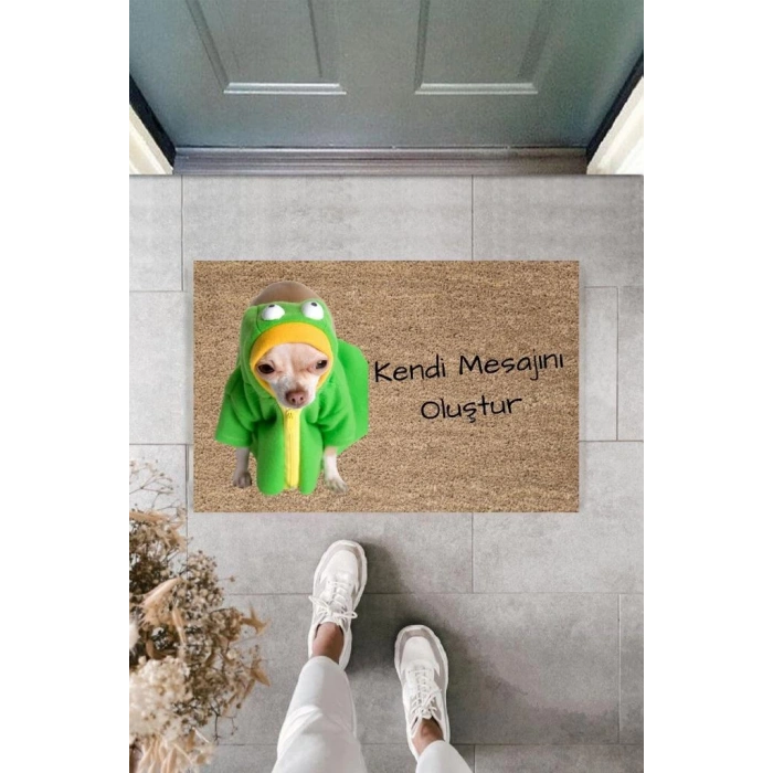 Dijital Baskı Kişiye Özel İç Kapı Dekorasyon Paspas  PS11251