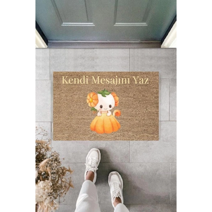 Dijital Baskı Kişiye Özel İç Kapı Dekorasyon Paspas  PS11280