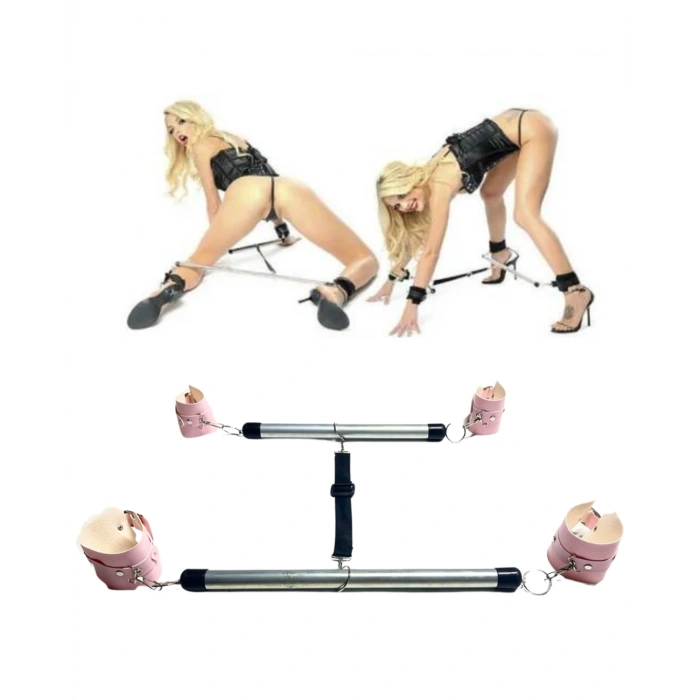 Dropcek Fantezi Pembe Deri Seksi Borulu Yatak Kelepçesi TG275383