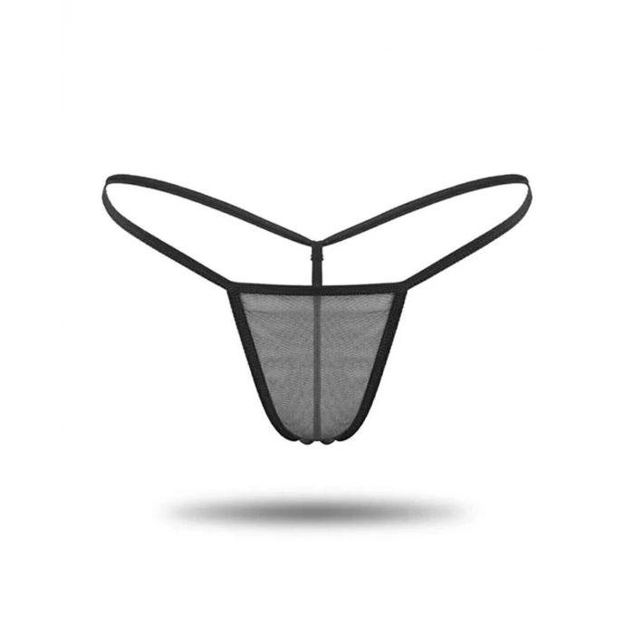 Dropcek Kadın 3lü Transparan Tül String TG271304