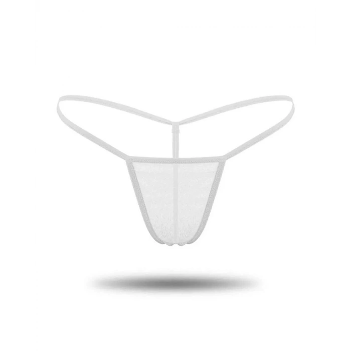 Dropcek Kadın 3lü Transparan Tül String TG271304