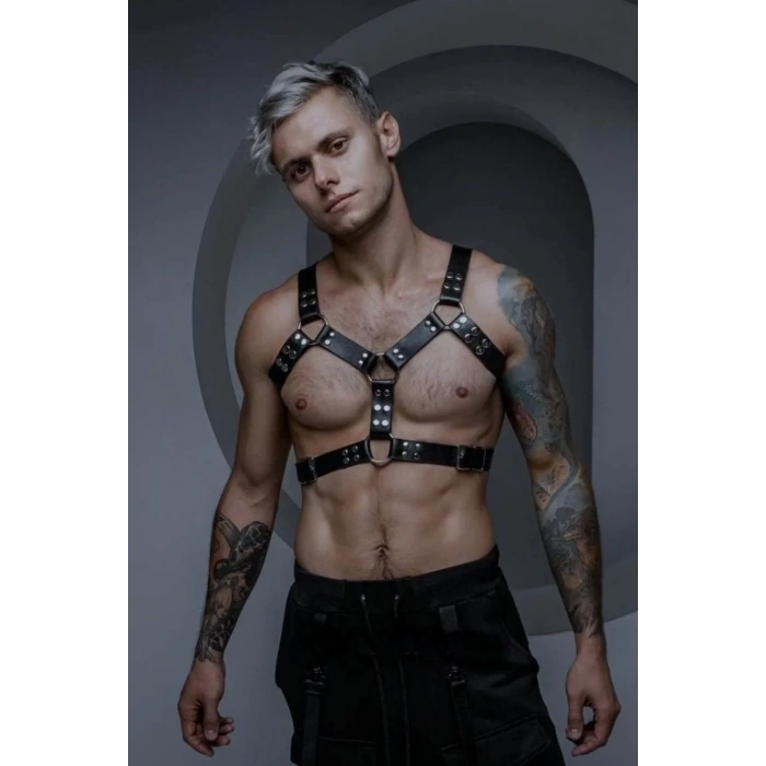 Erkek Harness Fantezi Deri