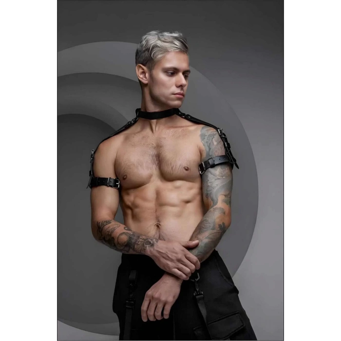 Erkek Harness Fantezi Deri
