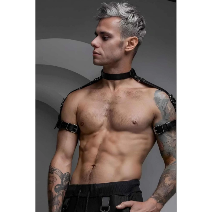 Erkek Harness Fantezi Deri