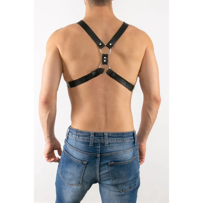 Erkek Harness Fantezi Deri