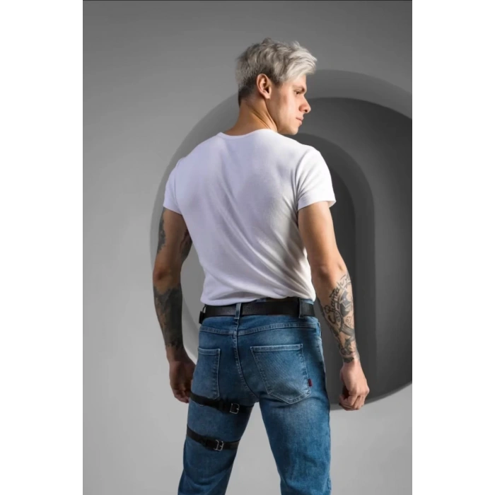 Erkek Harness Fantezi Deri