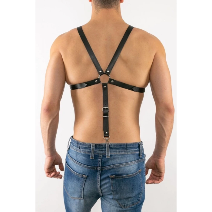 Erkek Harness Fantezi Deri