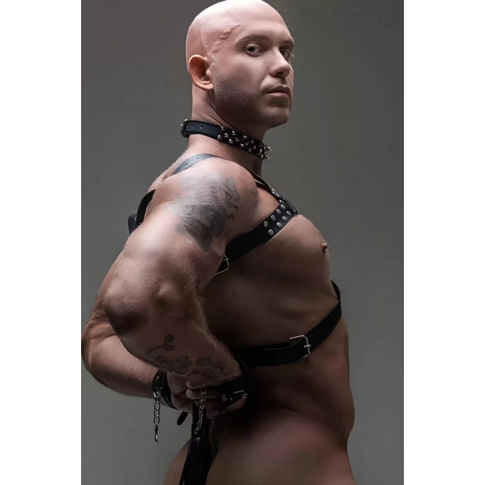Erkek Harness Fantezi Deri