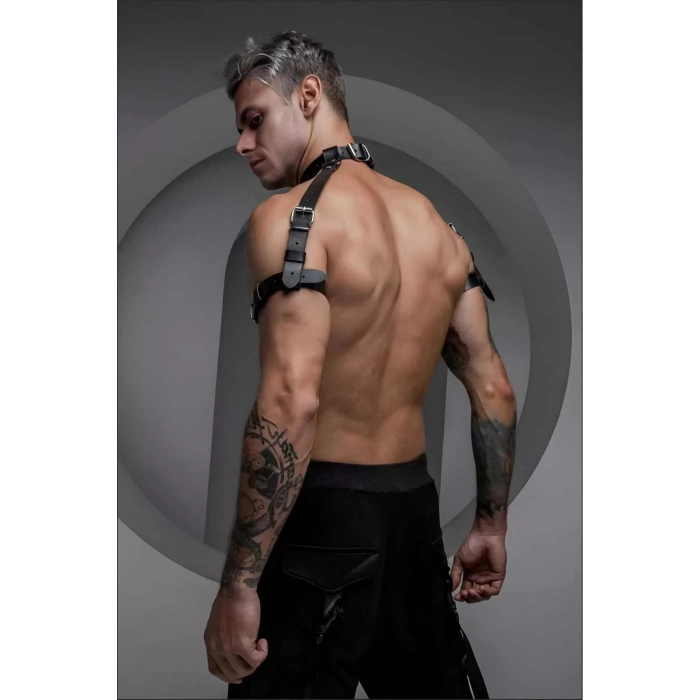 Erkek Harness Fantezi Deri