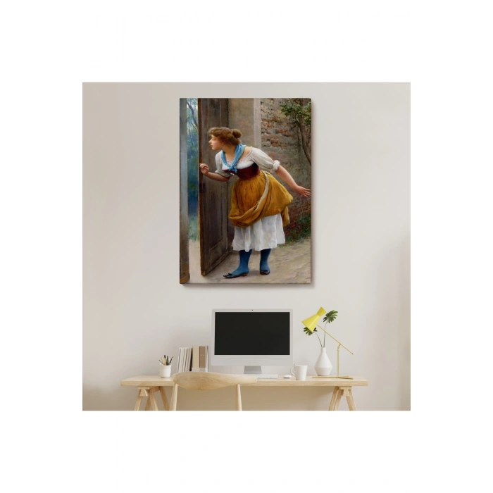 Eugene de Blaasın Kulak Misafiri Reprodüksiyon Tablosu-6276