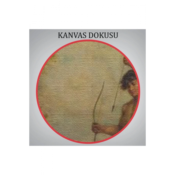 Eugene Fromentinin Sentorlar,  At Adamlar Tablosu-6326