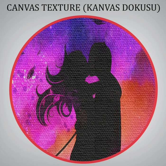 Eyfel Kulesi Önünde Öpüşen Çift Duvar Tablosu-1224