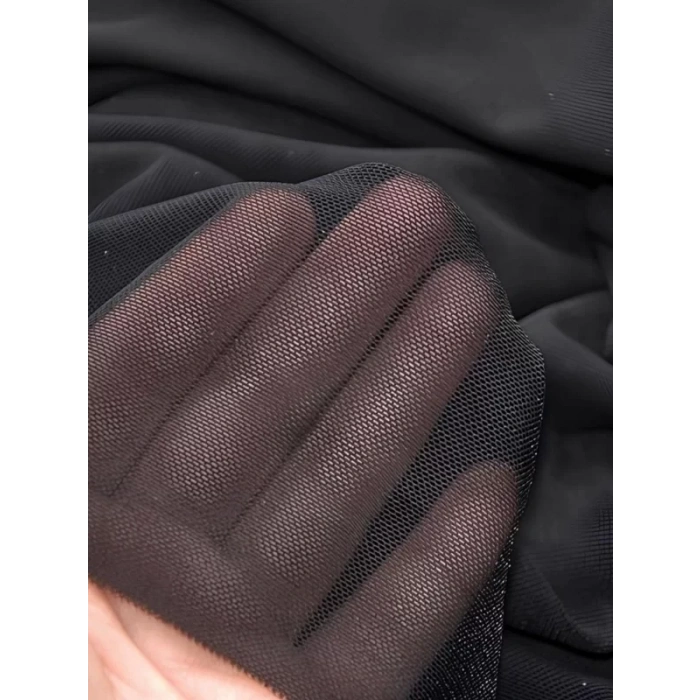 Fantezi İç Çamaşırı Siyah Tül Takım