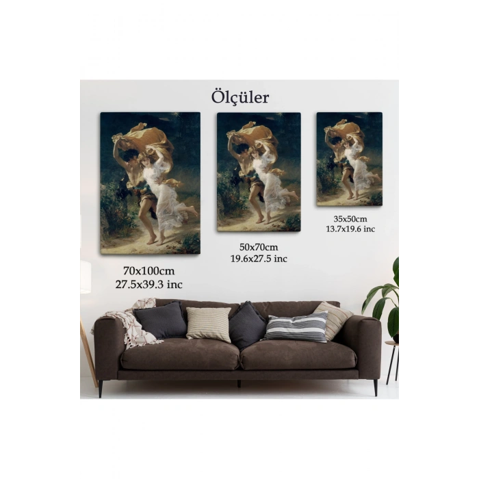 Fırtına Tablosu - Pierre Auguste Cot - The Storm-6476