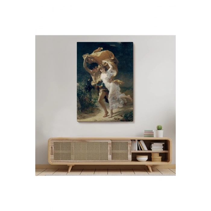 Fırtına Tablosu - Pierre Auguste Cot - The Storm-6476