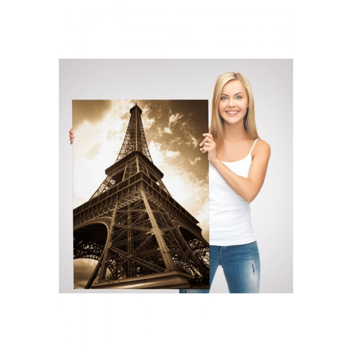 Fransa Paris Eyfel Kulesi Duvar Tablosu-6424