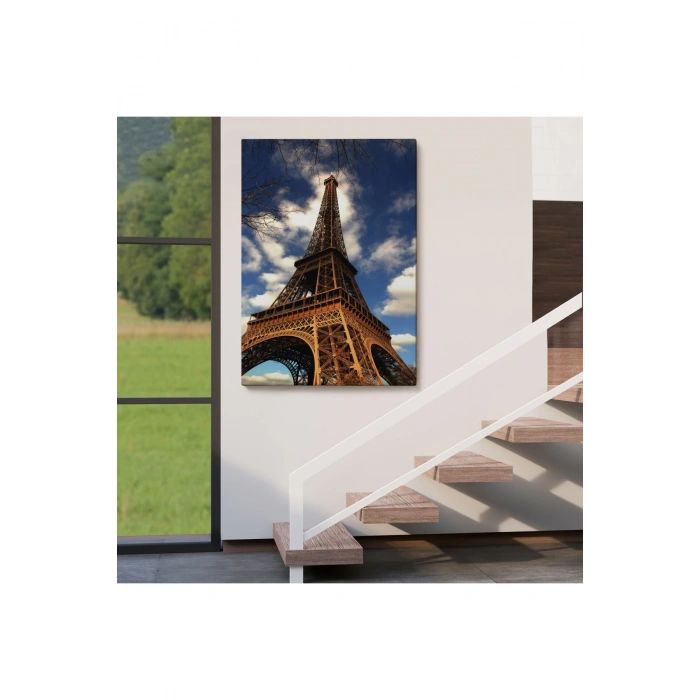 Fransa Paris Eyfel Kulesi Duvar Tablosu-6442