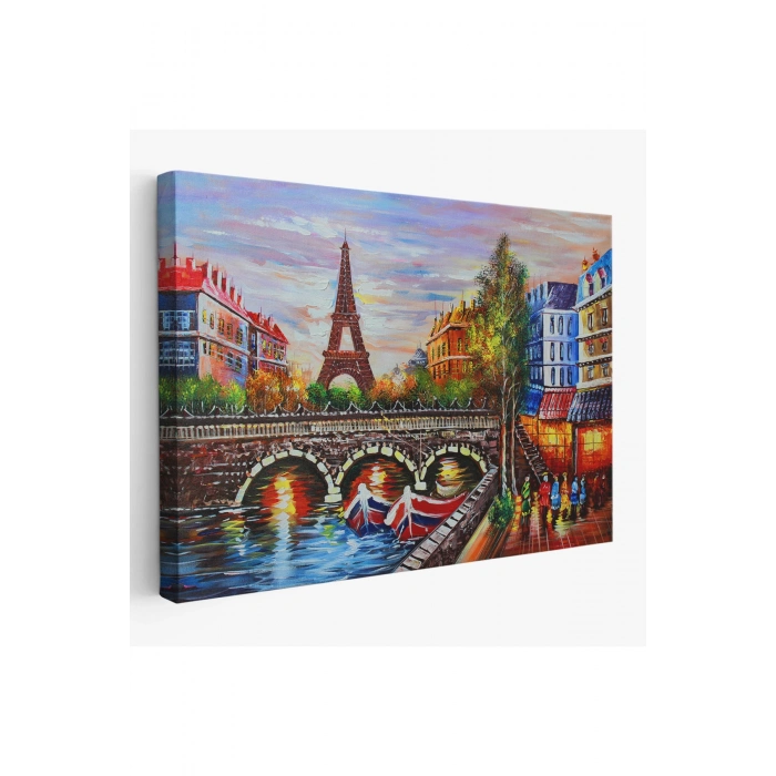 Fransa Paris Eyfel Kulesi Manzaralı Duvar Tablosu-1232