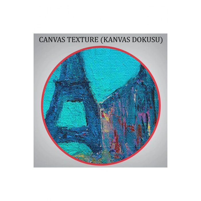 Fransa Paris Sokakları Duvar Tablosu-1219