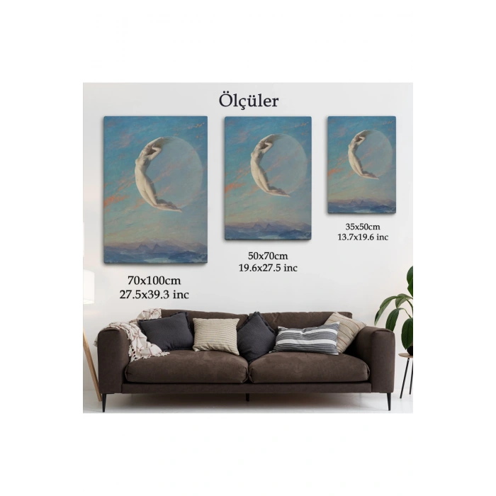 Fransız Ressam Albert Aublet’in “Selene” Adlı Tablosu-6345