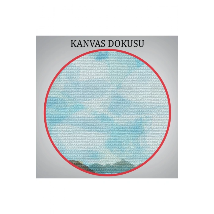 Galata Kulesi Kız Kulesi ve Boğaz Manzara Tablosu-6506