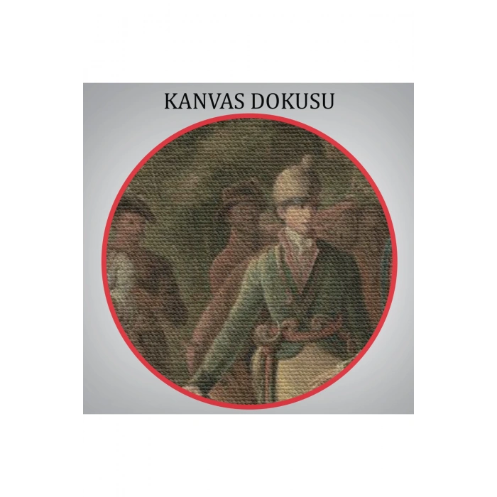 General Francis Marion Bir İngiliz Subayı Yemeğini Paylaşmaya Davet Eden Tablosu-6547