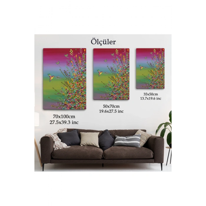 Gizli Bahçe Dekoatif Duvar Tablosu-6275