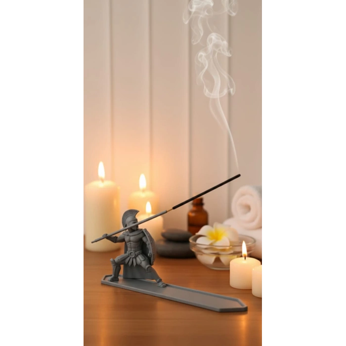 Gladyatör Tütsülük Gri 15 x 9 cm