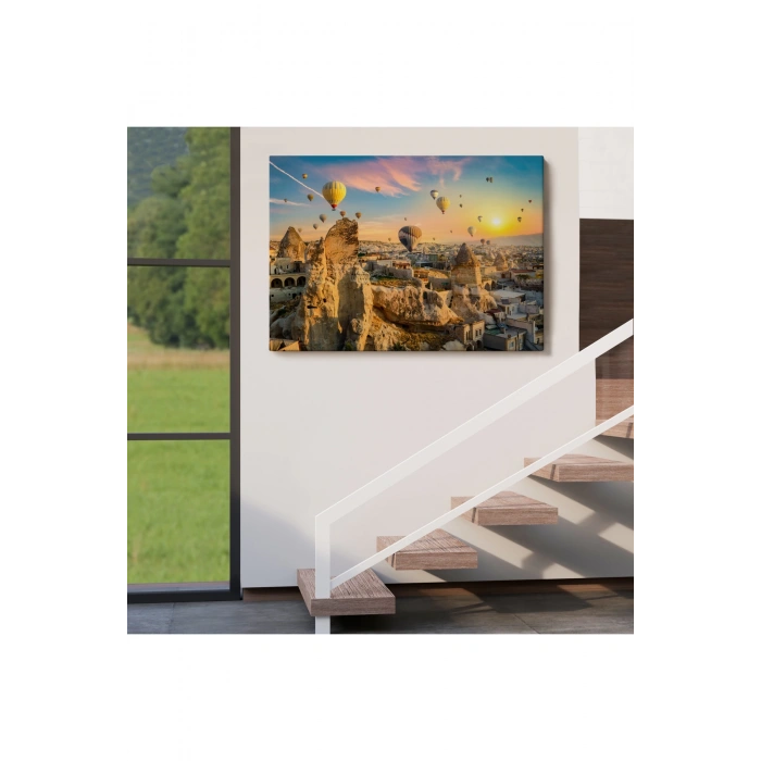 Göreme Kapadokya Manzarası Duvar Tablosu-1245