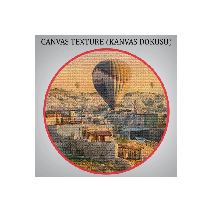 Göreme Kapadokya Manzarası Duvar Tablosu-1245