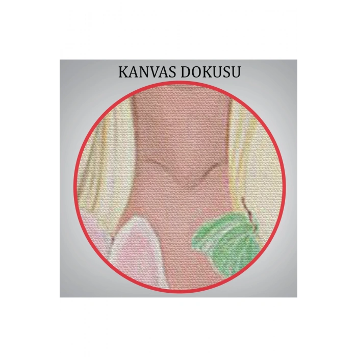 Güneş Saçan Güzel Kadın Tablosu-6403