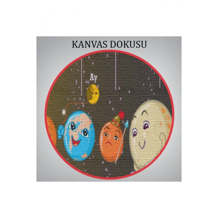 Güneş Sistemi ve Gezegenler Tablosu -6641