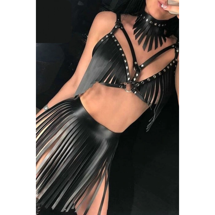 Harness Fantezi Uzun Dalga Serisi 3lü Takım