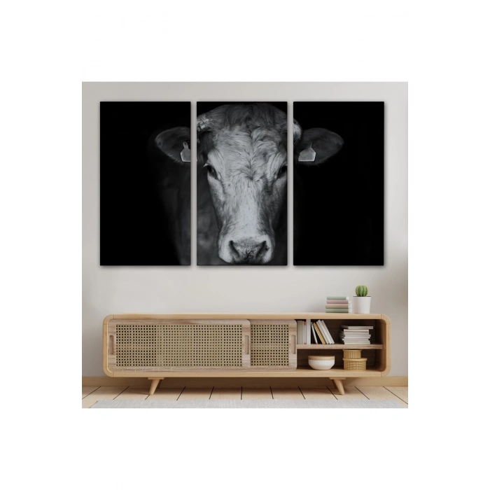 İnek  Dekoratif Kanvas Tablo 1137