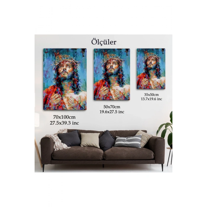 İsa Mesih Dekortif Duvar Tablosu-6308