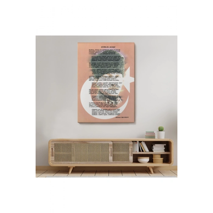 İstiklal Marşı Dekoratif Duvar Tablosu-6466