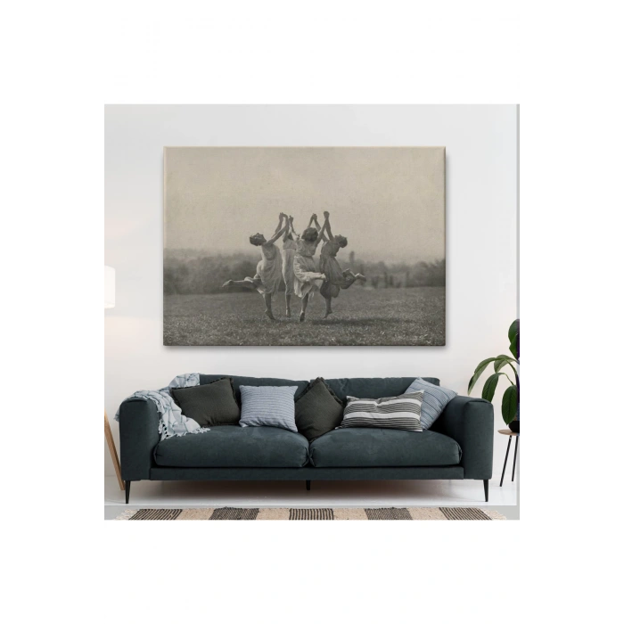 İsviçreli Fotoğrafçı Frederick Boissonnas Dans Eden Kadınlar Tablosu-6656