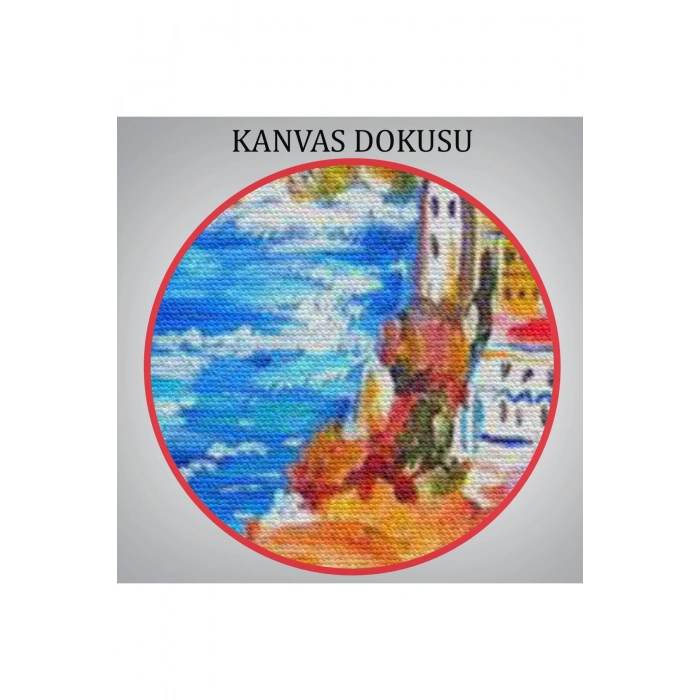 İtalya La Bella Positano Amalfi Sahili Duvar Tablosu-6237