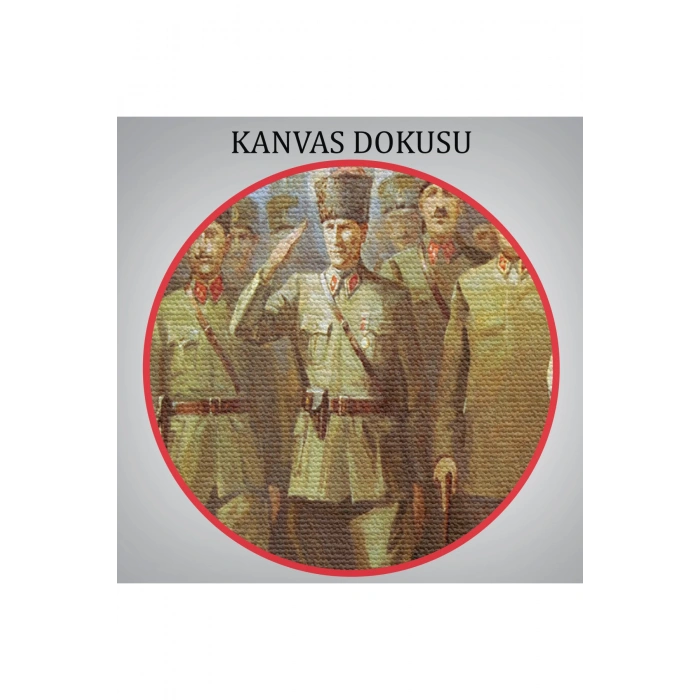 İzmirin Kurtuluşu Tablosu - Atatürkün İzmire Girişi-6627